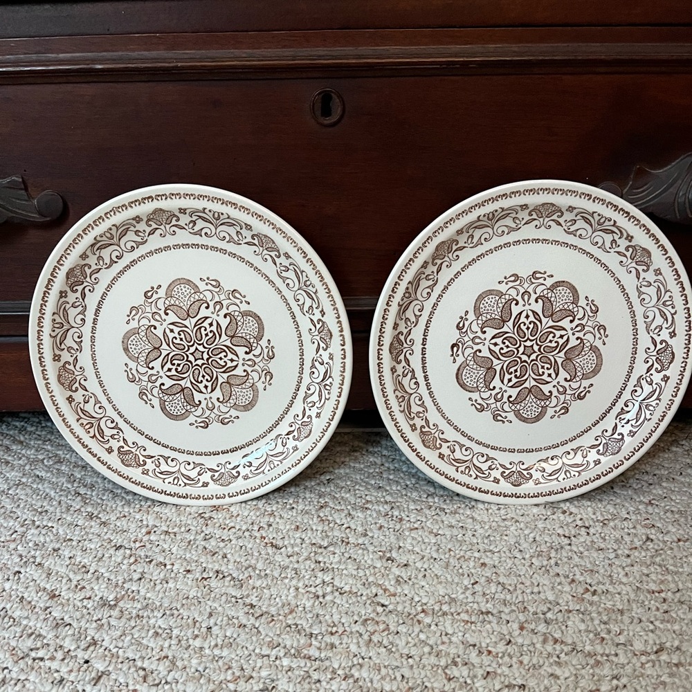 VINTAGE Jamestown China Ironstone Dish Set of Two!